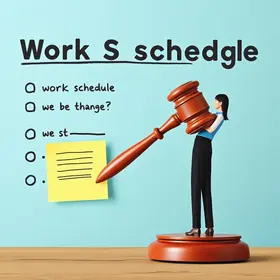 mudança de horário de trabalho