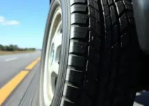detalhe no pneu